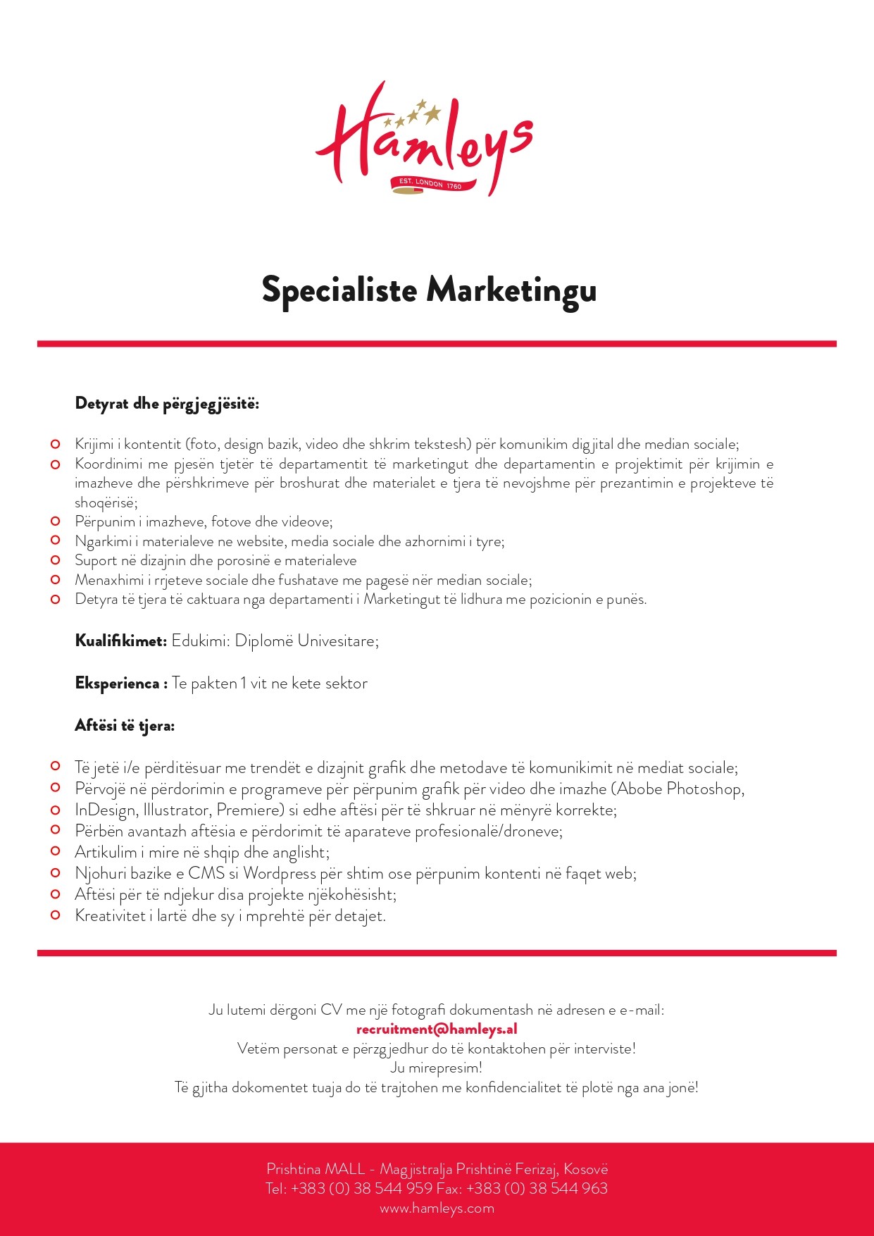 Specialiste Marketingu
